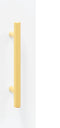 vidaXL - Dressoir - 100x36x60 - cm - bewerkt - hout - wit