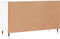 vidaXL - Dressoir - 100x36x60 - cm - bewerkt - hout - wit