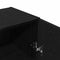 vidaXL - Dressoir - 100x36x60 - cm - spaanplaat - zwart - eikenkleurig
