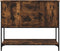 vidaXL - Dressoir - 100x36x85 - cm - bewerkt - hout - gerookt - eikenkleurig