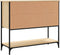 vidaXL - Dressoir - 100x36x85 - cm - bewerkt - hout - sonoma - eikenkleurig