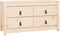 vidaXL - Dressoir - 100x40x54 - cm - massief - grenenhout