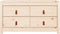 vidaXL - Dressoir - 100x40x54 - cm - massief - grenenhout