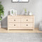 vidaXL - Dressoir - 100x40x54 - cm - massief - grenenhout