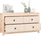 vidaXL - Dressoir - 100x40x54 - cm - massief - grenenhout