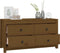 vidaXL - Dressoir - 100x40x54 - cm - massief - grenenhout - honingbruin