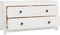 vidaXL - Dressoir - 100x40x54 - cm - massief - grenenhout - wit