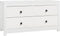 vidaXL - Dressoir - 100x40x54 - cm - massief - grenenhout - wit