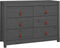 vidaXL - Dressoir - 100x40x72 - cm - massief - grenenhout - grijs