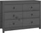vidaXL - Dressoir - 100x40x72 - cm - massief - grenenhout - grijs