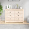 vidaXL - Dressoir - 100x40x72 - cm - massief - grenenhout