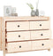 vidaXL - Dressoir - 100x40x72 - cm - massief - grenenhout