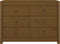 vidaXL - Dressoir - 100x40x72 - cm - massief - grenenhout - honingbruin
