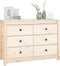vidaXL - Dressoir - 100x40x72 - cm - massief - grenenhout