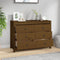 vidaXL - Dressoir - 100x40x72 - cm - massief - grenenhout - honingbruin