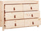 vidaXL - Dressoir - 100x40x72 - cm - massief - grenenhout