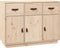 vidaXL - Dressoir - 100x40x75 - cm - massief - grenenhout