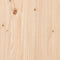 vidaXL - Dressoir - 100x40x75 - cm - massief - grenenhout