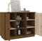 vidaXL - Dressoir - 100x40x75 - cm - massief - grenenhout - honingbruin