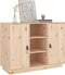 vidaXL - Dressoir - 100x40x75 - cm - massief - grenenhout