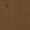 vidaXL - Dressoir - 100x40x75 - cm - massief - grenenhout - honingbruin