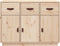 vidaXL - Dressoir - 100x40x75 - cm - massief - grenenhout