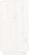vidaXL - Dressoir - 100x40x75 - cm - massief - grenenhout - wit