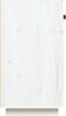 vidaXL - Dressoir - 100x40x75 - cm - massief - grenenhout - wit