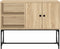 vidaXL - Dressoir - 100x40x79,5 - cm - bewerkt - hout - sonoma - eikenkleurig