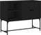 vidaXL - Dressoir - 100x40x79,5 - cm - bewerkt - hout - zwart