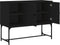 vidaXL - Dressoir - 100x40x79,5 - cm - bewerkt - hout - zwart