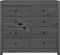 vidaXL - Dressoir - 100x40x90 - cm - massief - grenenhout - grijs