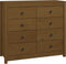 vidaXL - Dressoir - 100x40x90 - cm - massief - grenenhout - honingbruin