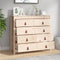 vidaXL - Dressoir - 100x40x90 - cm - massief - grenenhout