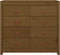 vidaXL - Dressoir - 100x40x90 - cm - massief - grenenhout - honingbruin
