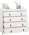 vidaXL - Dressoir - 100x40x90 - cm - massief - grenenhout - wit