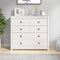 vidaXL - Dressoir - 100x40x90 - cm - massief - grenenhout - wit