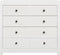 vidaXL - Dressoir - 100x40x90 - cm - massief - grenenhout - wit