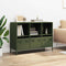 vidaXL - Dressoir - 101,5x39x73,5 - cm - koudgewalst - staal - olijfgroen