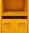 vidaXL - Dressoir - 101,5x39x73,5 - cm - koudgewalst - staal - mosterdgeel