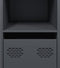 vidaXL - Dressoir - 101,5x39x73,5 - cm - koudgewalst - staal - antracietkleurig