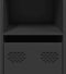 vidaXL - Dressoir - 101,5x39x73,5 - cm - koudgewalst - staal - zwart