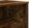 vidaXL - Dressoir - 101x35,5x74,5 - cm - bewerkt - hout - gerookt - eikenkleurig