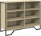 vidaXL - Dressoir - 101x35,5x74,5 - cm - bewerkt - hout - sonoma - eikenkleurig