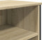 vidaXL - Dressoir - 101x35,5x74,5 - cm - bewerkt - hout - sonoma - eikenkleurig