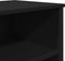 vidaXL - Dressoir - 101x35,5x74,5 - cm - bewerkt - hout - zwart