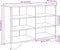 vidaXL - Dressoir - 101x35,5x74,5cm - bewerkt - hout - grijs - sonoma - eikenkleurig