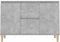 vidaXL - Dressoir - 101x35x70 - cm - bewerkt - hout - betongrijs