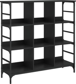vidaXL - Dressoir - 102x32x103,5 - cm - bewerkt - hout - zwart