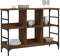 vidaXL - Dressoir - 102x32x73,5 - cm - bewerkt - hout - bruin - eikenkleur
